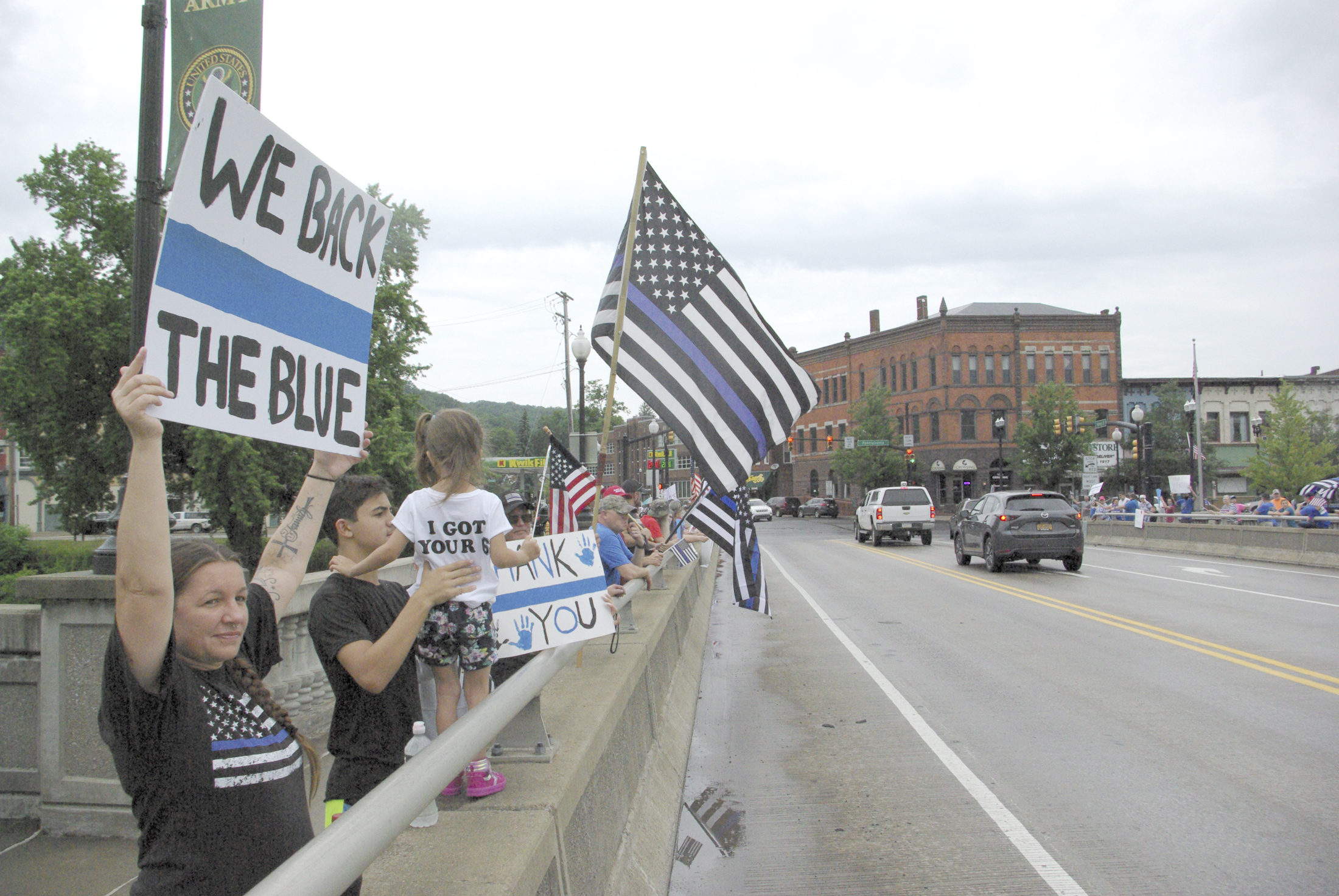 Backing The Blue | News, Sports, Jobs - Times Observer